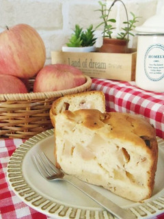 簡単!しっとり♪りんごのカントリーケーキ-レシピのメイン写真