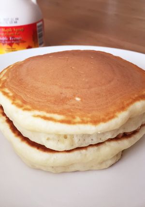 コストコマッシュ入りふわふわパンケーキ-レシピのメイン写真