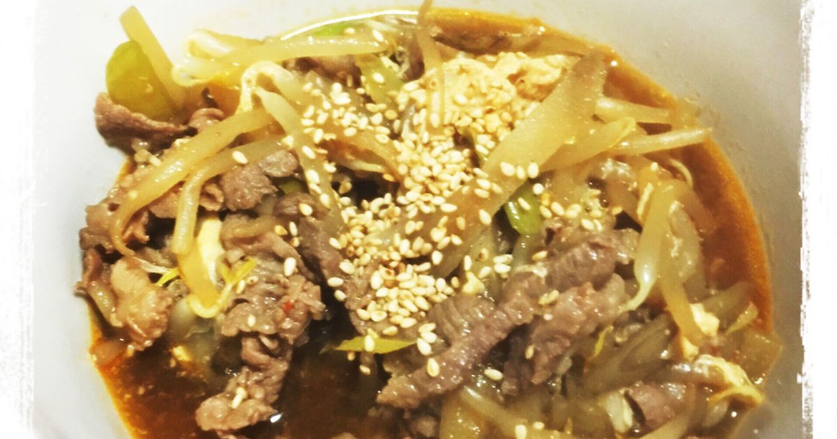 超絶旨辛ユッケジャンクッパ by べル坊 【クックパッド】 簡単おいしい