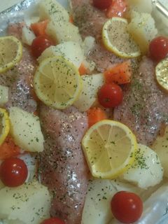 サーモンメインのぎゅうぎゅう焼き-レシピのメイン写真