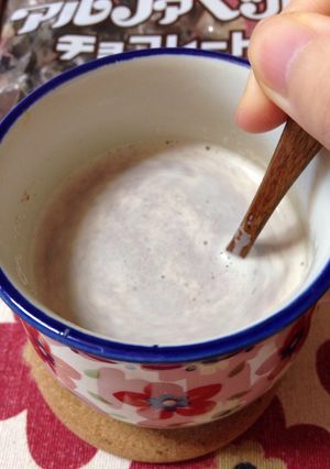 ホッとチョコ♩-レシピのメイン写真