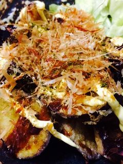 ナスがタコ焼き風-レシピのメイン写真