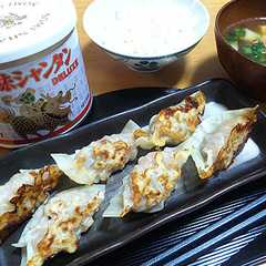 創味シャンタンDXの変わり餃子とスープ-レシピのメイン写真