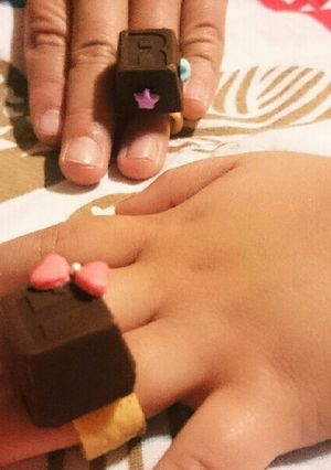 アルファベット★チョコリング。-レシピのメイン写真