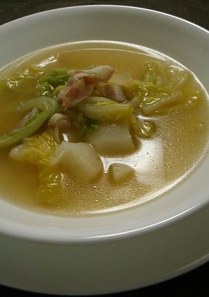 白菜とじゃがいものスープ-レシピのメイン写真