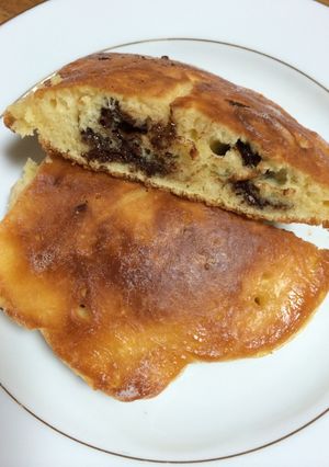 朝食に チョコパンケーキ-レシピのメイン写真