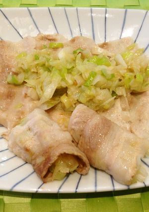豚肉のネギ油乗せ-レシピのメイン写真
