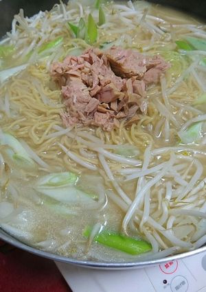 塩鍋ラーメンwithシーチキン-レシピのメイン写真