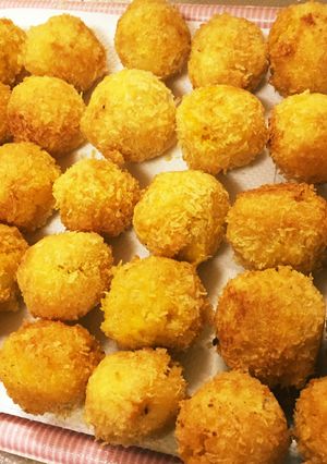さつまいもとかぼちゃの一口コロッケ-レシピのメイン写真