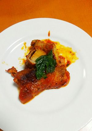 アップルポークのトマトソース煮-レシピのメイン写真
