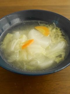 忙しい朝のほっこりシャンタンスープ-レシピのメイン写真