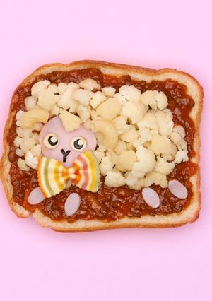 HBでひつじのサンドイッチ-レシピのメイン写真