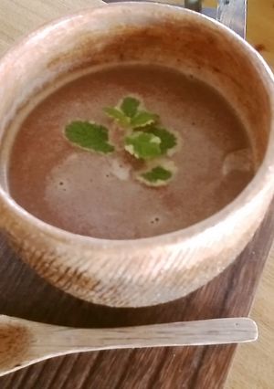 簡単！ミント風味のホットチョコミルク-レシピのメイン写真