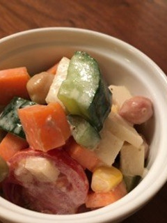 野菜ゴロゴロサラダ-レシピのメイン写真