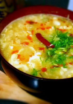 簡単✩うどんで酸辣湯麺-レシピのメイン写真
