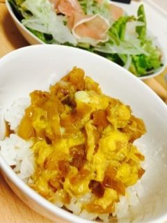 子供が喜ぶ♪簡単鶏の唐揚げ丼♡-レシピのメイン写真