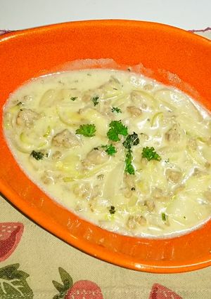 グルテンフリー 米粉で白菜のクリーム煮-レシピのメイン写真