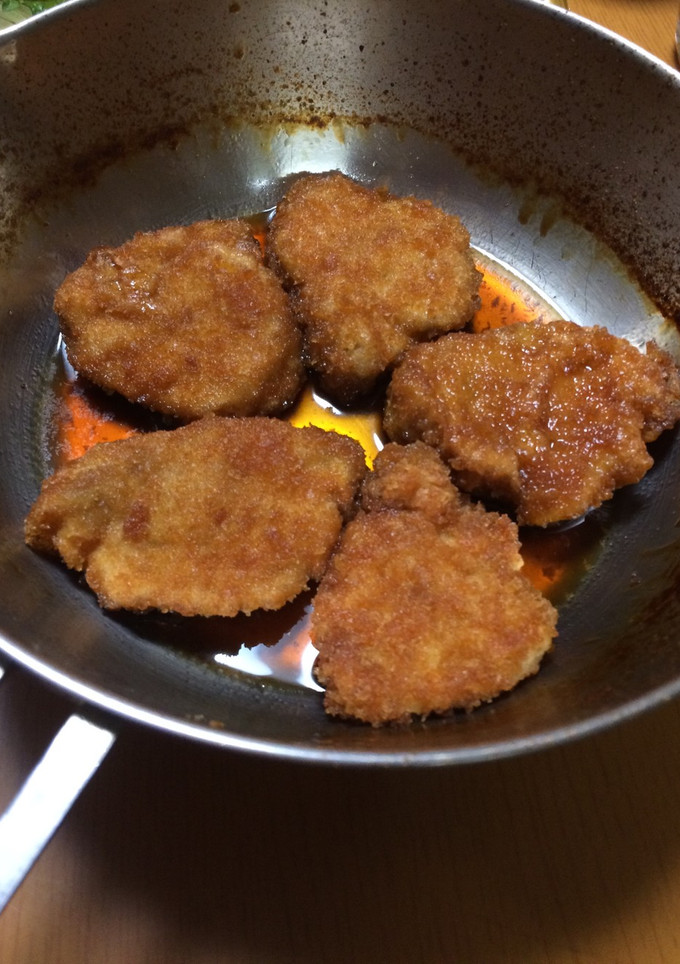 とんかつの醤油煮-レシピのメイン写真