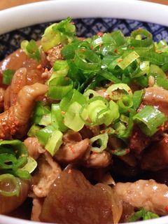 鶏皮の味噌煮-レシピのメイン写真