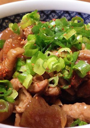 鶏皮の味噌煮-レシピのメイン写真