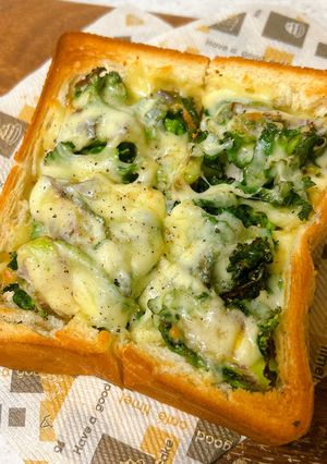 プチヴェールのヘコパンチーズ焼き-レシピのメイン写真