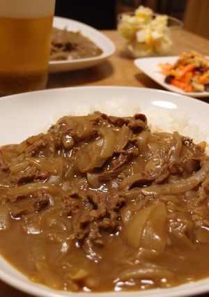 スッキリ!玉ねぎと牛薄切りだけのカレー-レシピのメイン写真
