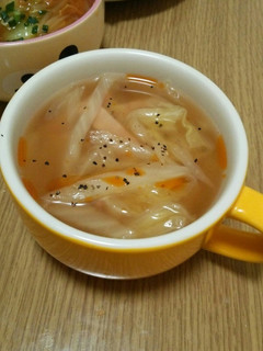 白菜とハムの中華スープ-レシピのメイン写真