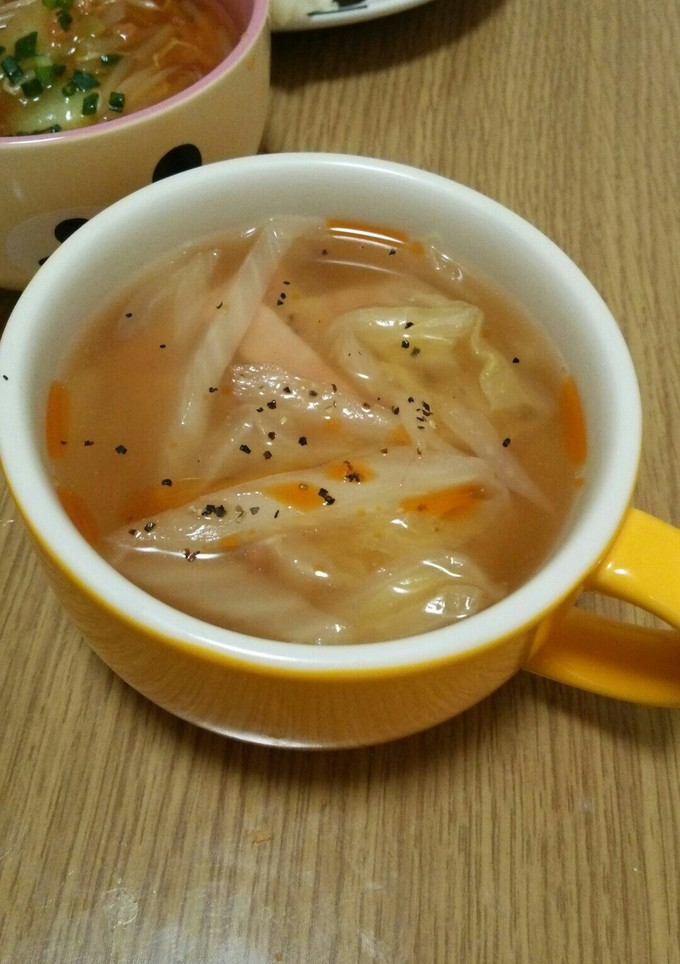白菜とハムの中華スープ-レシピのメイン写真