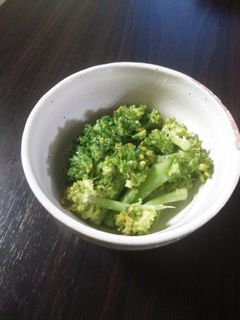 ブロッコリーの昆布茶和え-レシピのメイン写真