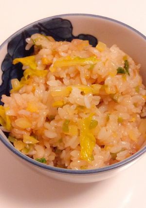 白菜とユズのエスニックチャーハン-レシピのメイン写真
