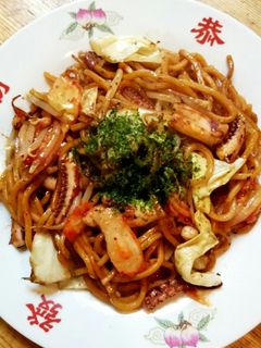 イカ・キムチ焼きそば-レシピのメイン写真