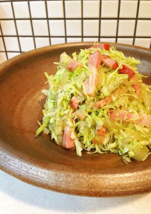 大量消費☆簡単☆冬キャベツのレモンサラダ-レシピのメイン写真