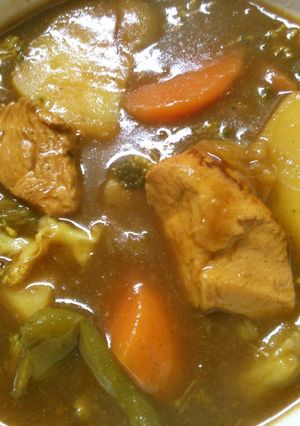 簡単♪野菜たっぷり！具沢山チキンカレー！-レシピのメイン写真