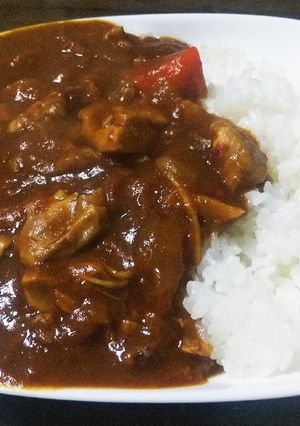 圧力鍋で☆チキントマトチーズカレー-レシピのメイン写真