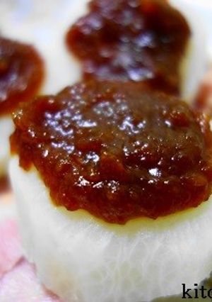 黄味バター味噌のせ大根♪-レシピのメイン写真