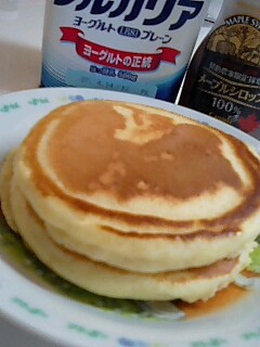 我が家のホットケーキ-レシピのメイン写真