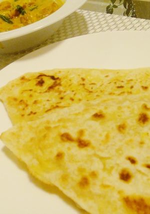 アローパラタ（じゃがいも入り薄焼きパン）-レシピのメイン写真