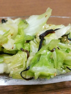 きゃべつの塩昆布あえ-レシピのメイン写真