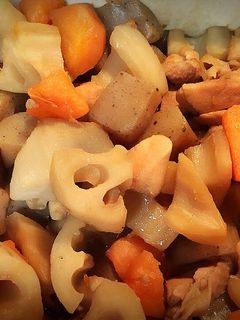 ☆蓮根と鶏肉の煮物☆-レシピのメイン写真