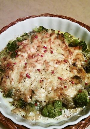 ナスとポテトサラダグラタン-レシピのメイン写真