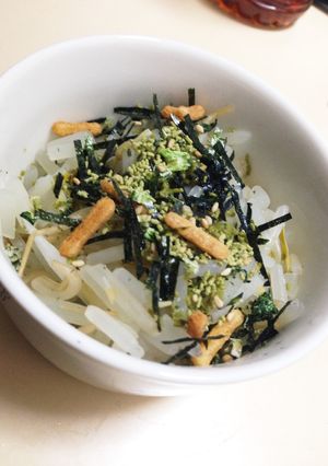 集まれ貧乏学生ダイエッター！もやし茶漬け-レシピのメイン写真