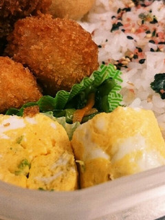 焼かずにレンジで卵焼き風♡-レシピのメイン写真