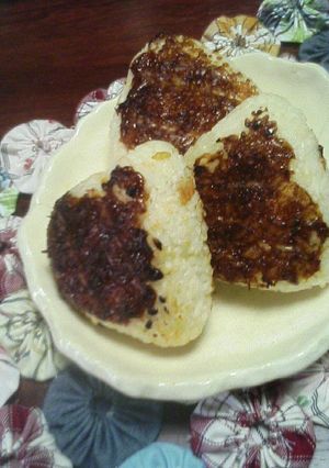 簡単♪みそ焼きおにぎり-レシピのメイン写真