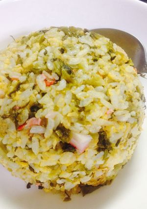 5分で簡単高菜チャーハン-レシピのメイン写真