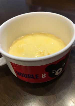 簡単♪離乳食中期〜 レンジde茶碗蒸し-レシピのメイン写真