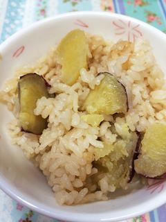 サツマイモの炊き込みご飯-レシピのメイン写真