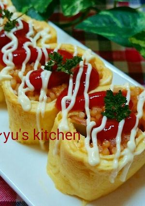 オムスパロール♡美味しくて食べやすいょ♬-レシピのメイン写真
