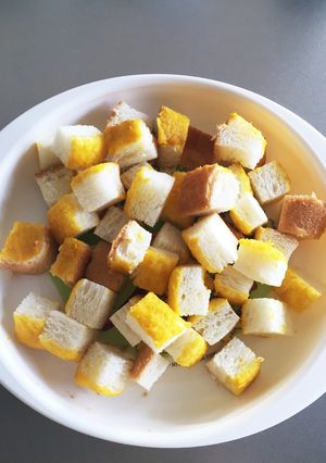 かぼちゃトースト♡離乳食-レシピのメイン写真