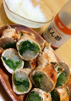 10分でできる豚肉のレタス巻き!-レシピのメイン写真