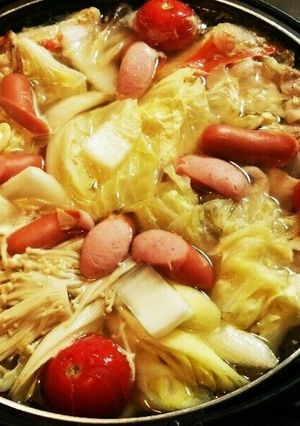コンソメ鍋-レシピのメイン写真